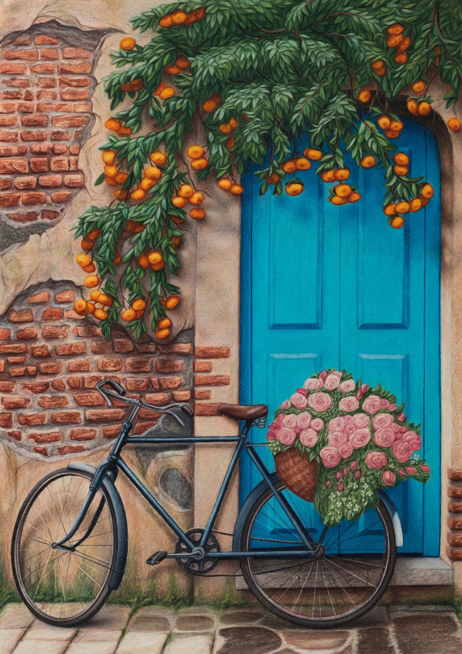 Satsuma Tree, full view